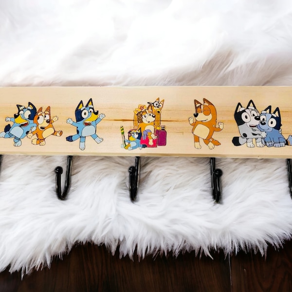 Bluey Characters Hanger