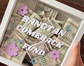 BTS bangtan fund 2025 kpop acrylic saving decal