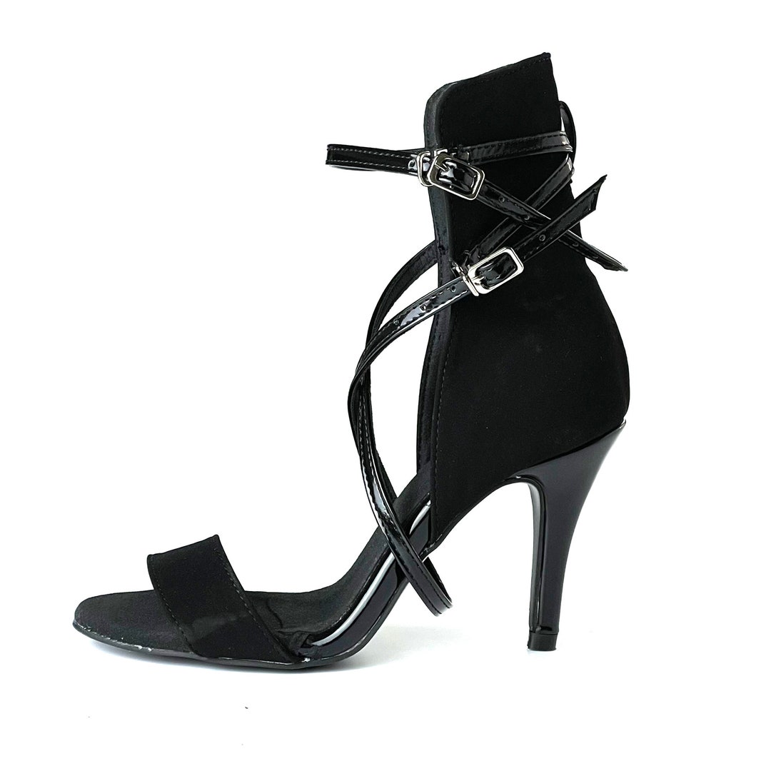 Pro Dancer Women Ballroom Heel Dance Booties Opentoe Sandals Etsy