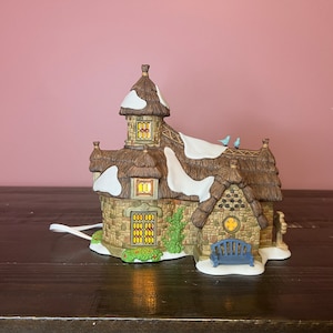 Dept 56- Thornbury Chapel; Dickens&#39; Village Series; Department 56-RETIRED Vintage Christmas Village Porcelain Lighted House