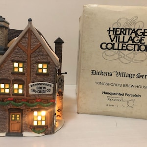 Kingsford Brew House, Dickens Village - Etsy