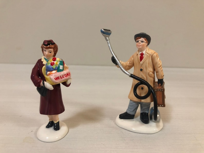 Department 56 Door To Door Sales Snow Village Accessory - Thumbnail 5