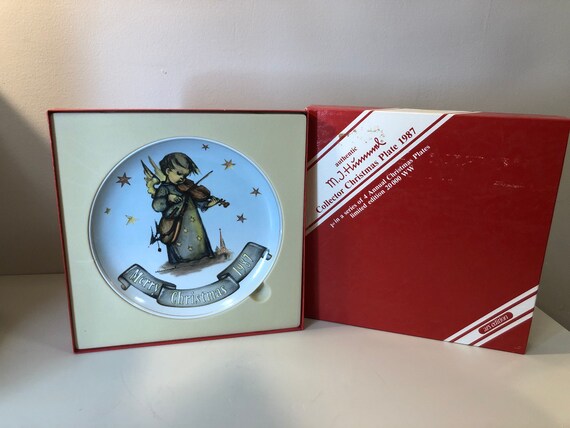 1987 Hummel Goebel Christmas Plate - H-441 Celestial