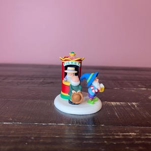Dept 56: Two For The Show -North Pole Series; Department 56 - RETIRED; Christmas Village Scene Accessories; Vintage Christmas Village Decor