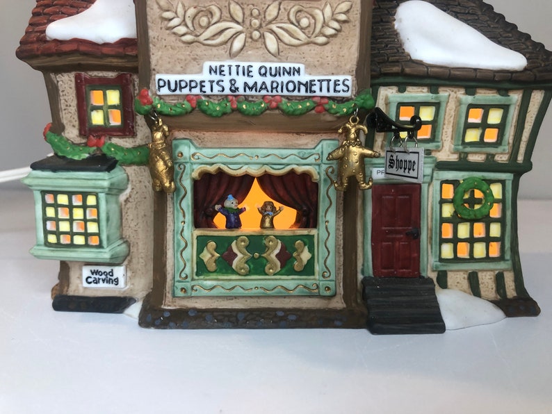 Dept 56 Nettie Quinn Puppets & Dickens' Etsy
