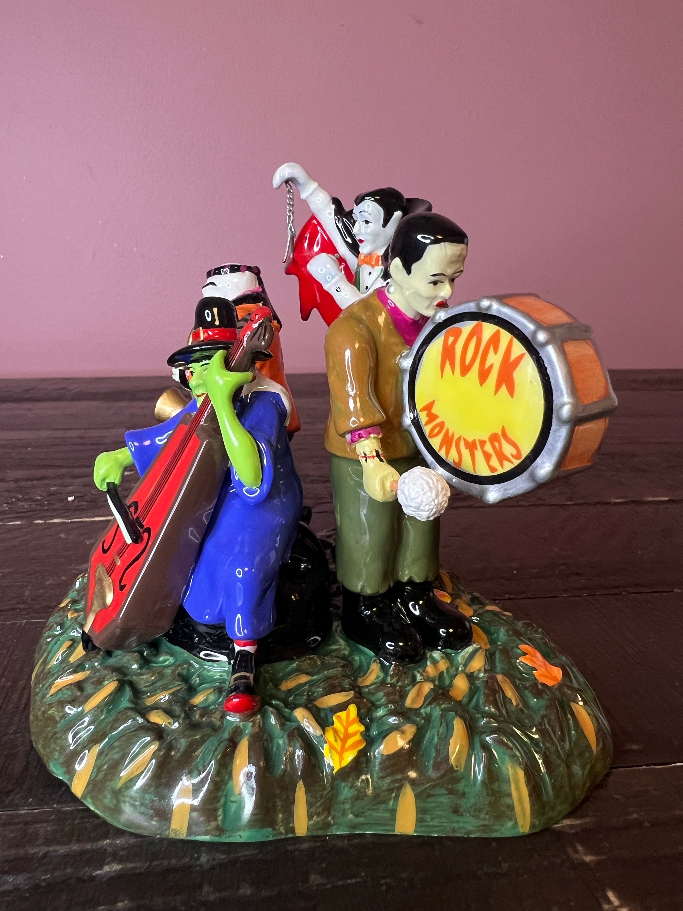 My Department Rocks Dept 56: Halloween Monsters Rock Band - Halloween Snow Village Series ...