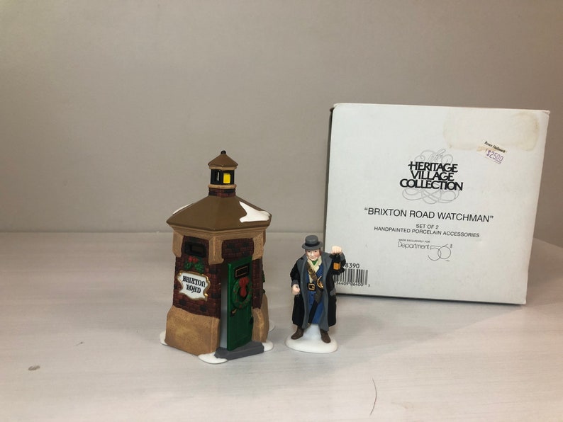 Dickens' Village "Brixton Road Watchman" - Thumbnail 4