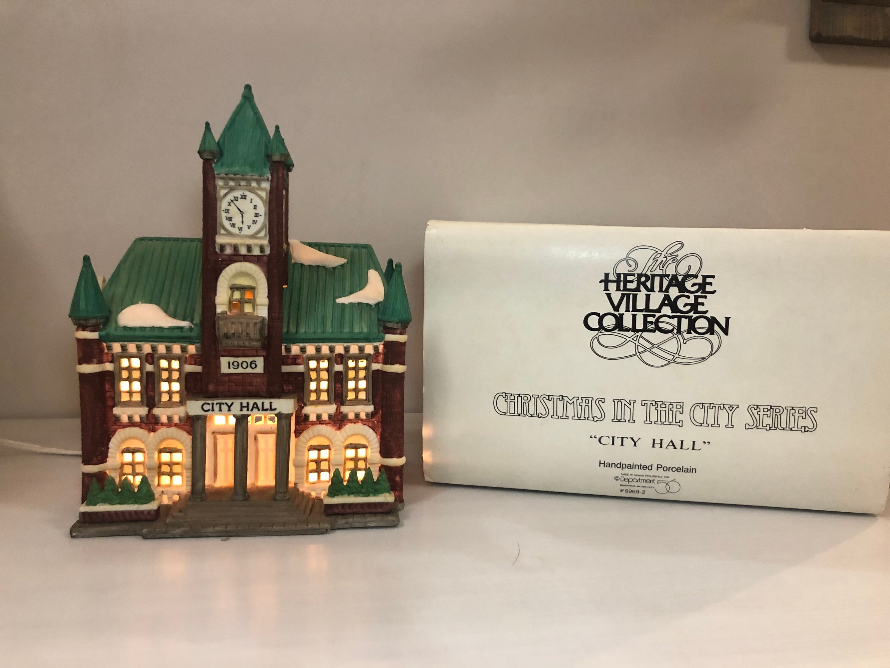 Department 56 Chrstmas N The Cty Vllage Collecton 87 West 56th