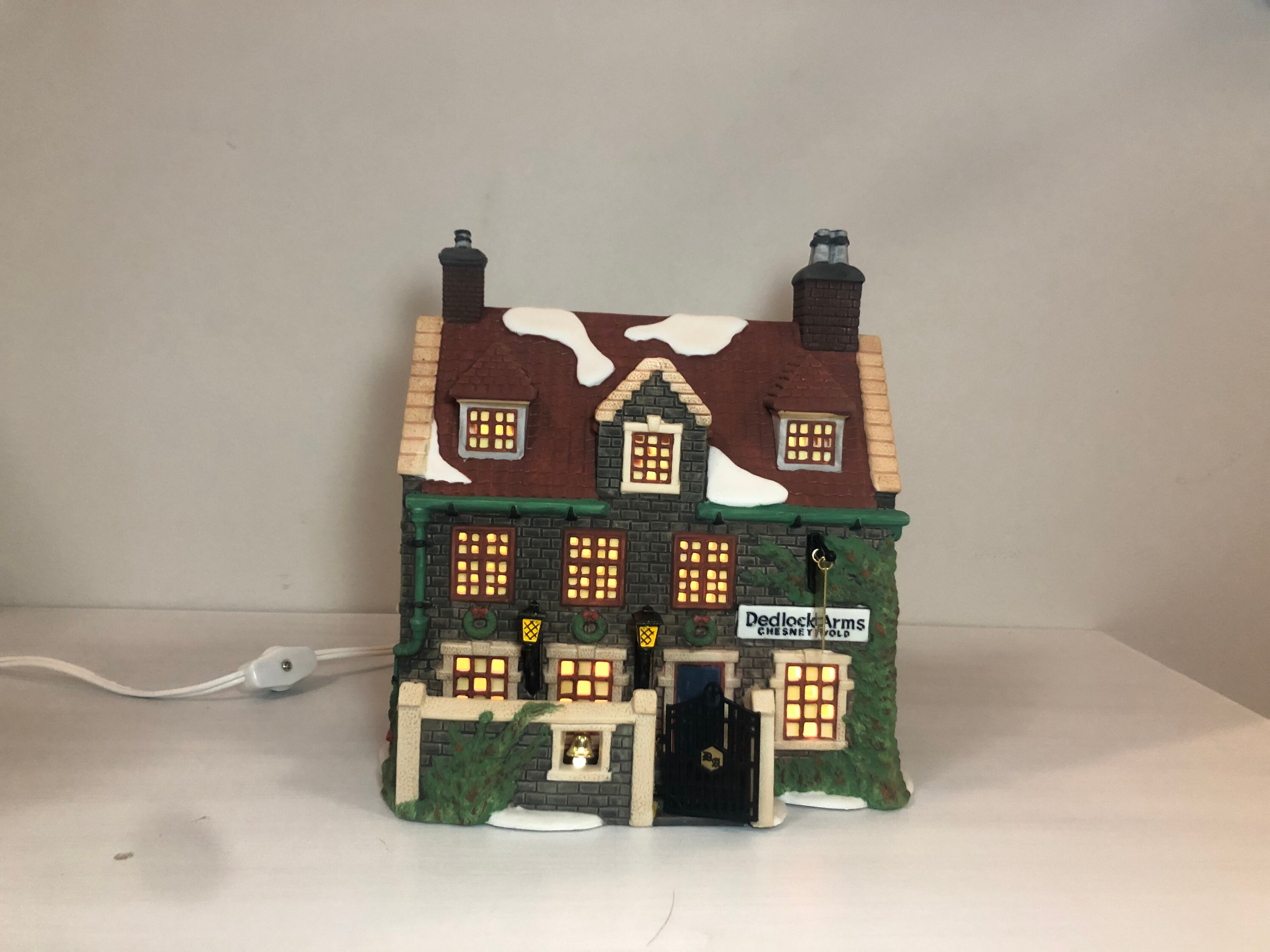 Dept 56: Dedlock Arm; Dickens' Village Series, 3rd Edition 1994-Department 56 RETIRED - Vintage Dept 56; Christmas Village Scene / Decor