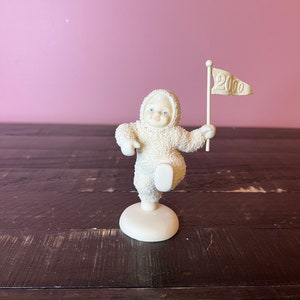 Afdeling 56 - Volg mij; Snowbabies Classic-collectie: Afdeling 56 GEPENSIONEERD; Vintage kerstbeeldje; Verzamelbaar wintertafereel decor