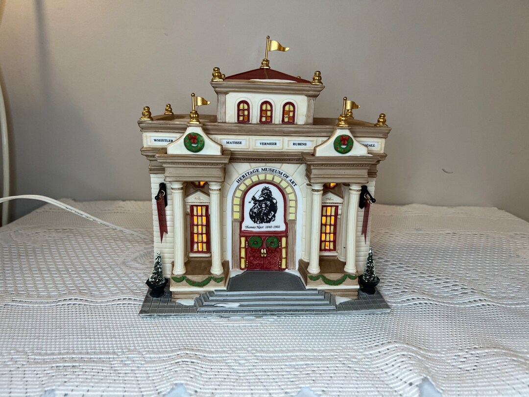 DEPT. 56 HERITAGE CHRISTMAS IN THE CITY 58884 - HI-DI-HO NIGHTCLUB Department 56 Christmas In The City Series \u201cHeritage Museum Of Art\u201d #58831  | eBay