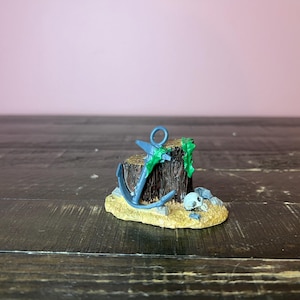 Lemax: Old Anchor- Spooky Town Signature Collection; LEMAX RETIRED- Village Accessory, Halloween Village Accessory Scene Decor