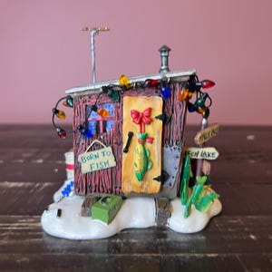 dept.56 accessories fish Department 56 Snow Village Save Some Room for Sticks Figurine, 3.15 Inch, Multicolor : Home & Kitchen January 2021 Retired Department 56 Snow Village Home