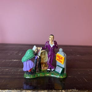Dept 56: How About Our Lay-Away Plan?; Halloween Snow Village Series- Department 56 - RETIRED; Vintage Halloween Fall Village Decorations
