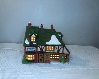Department56 ライトハウス「プレスコットホテル」 Dept 56 - the Prescott Hotel: Christmas in the City Series