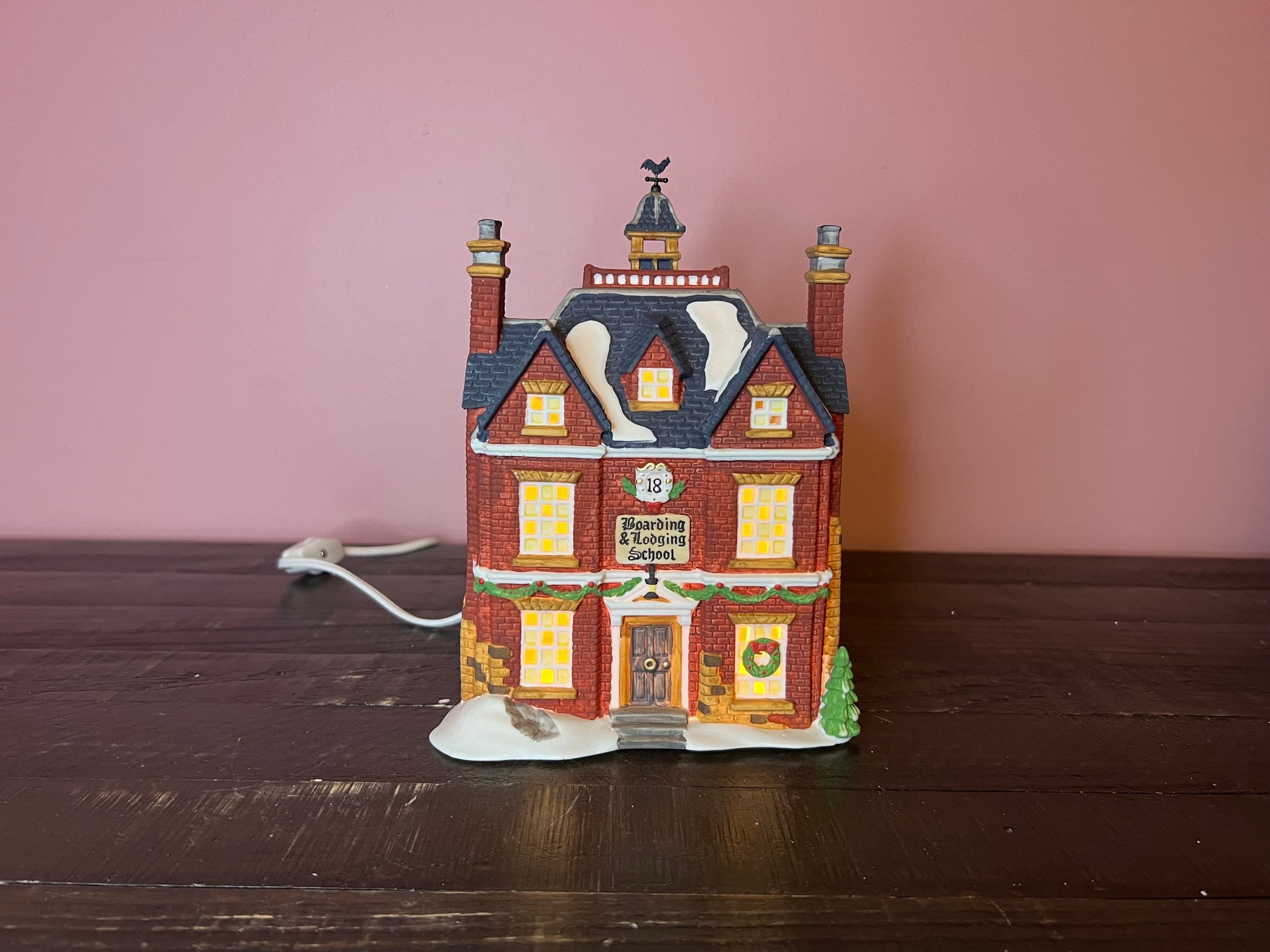 Dept 56- Boarding & Lodging School #18: Dickens' Village Series