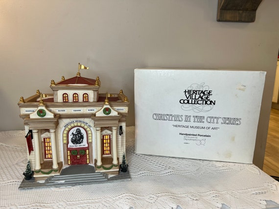 DEPT. 56 HERITAGE CHRISTMAS IN THE CITY 58884 - HI-DI-HO NIGHTCLUB Department 56 Christmas In The City Series \u201cHeritage Museum Of Art\u201d #58831  | eBay