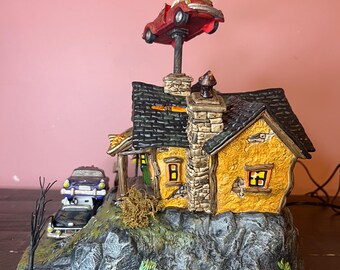 Dept 56: Rusty's Used Cars - Snow Village Halloween Series