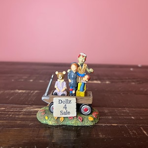 Dept 56: Dalton&#39;s Menagerie Of Friends; Halloween Snow Village Series-Department 56-RETIRED; Vintage Halloween Fall Village Accessory Decor