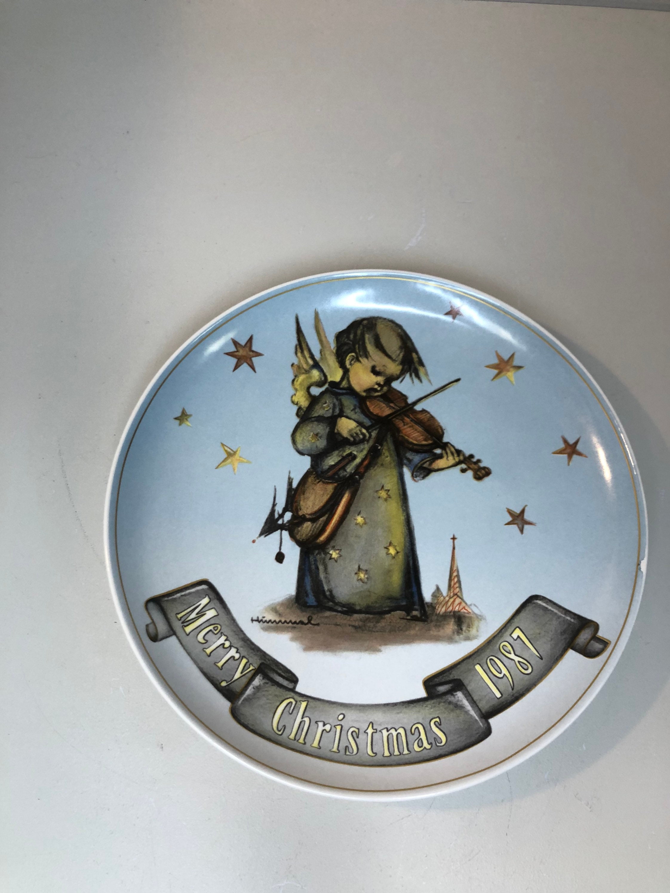 1987 Hummel Goebel Christmas Plate - H-441 Celestial