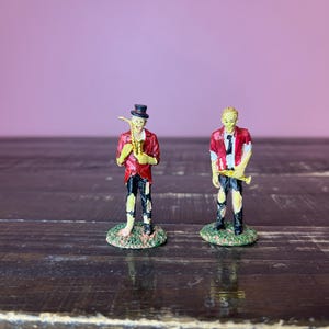 Lemax: A Chilling Band of Two - Spooky Town Signature Collection; LEMAX RETIRED- Village Accessory, Halloween Village Accessory Scene Decor