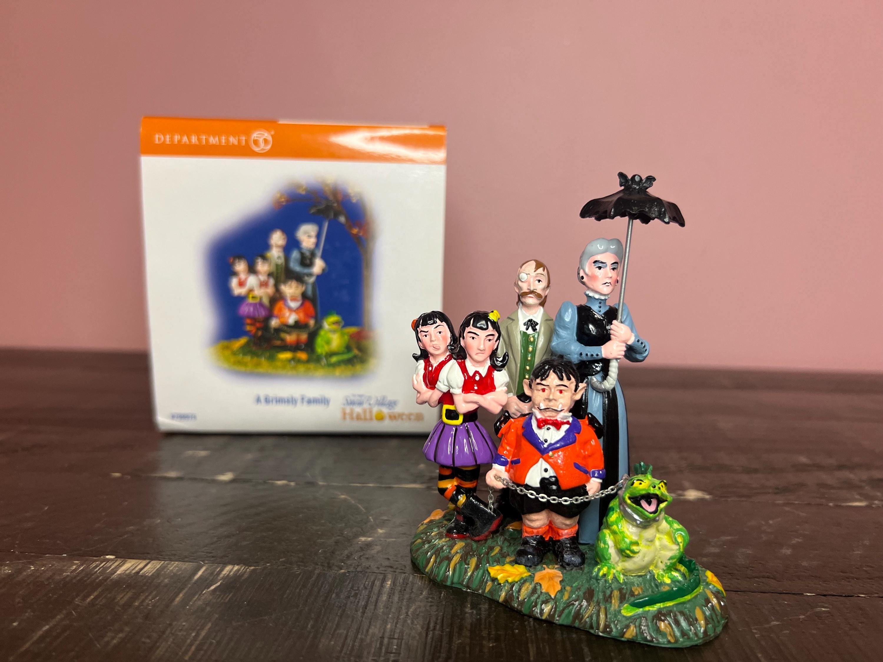 オリジナルアートコレクション#56 Dept 56: A Grimsly Family; Halloween Snow Village Series