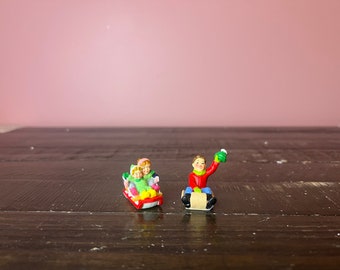 Dept 56; White Pines Thrill Seekers, Village Accessories: Snow Village Department 56 RETIRED, Vintage Christmas Village Accessory