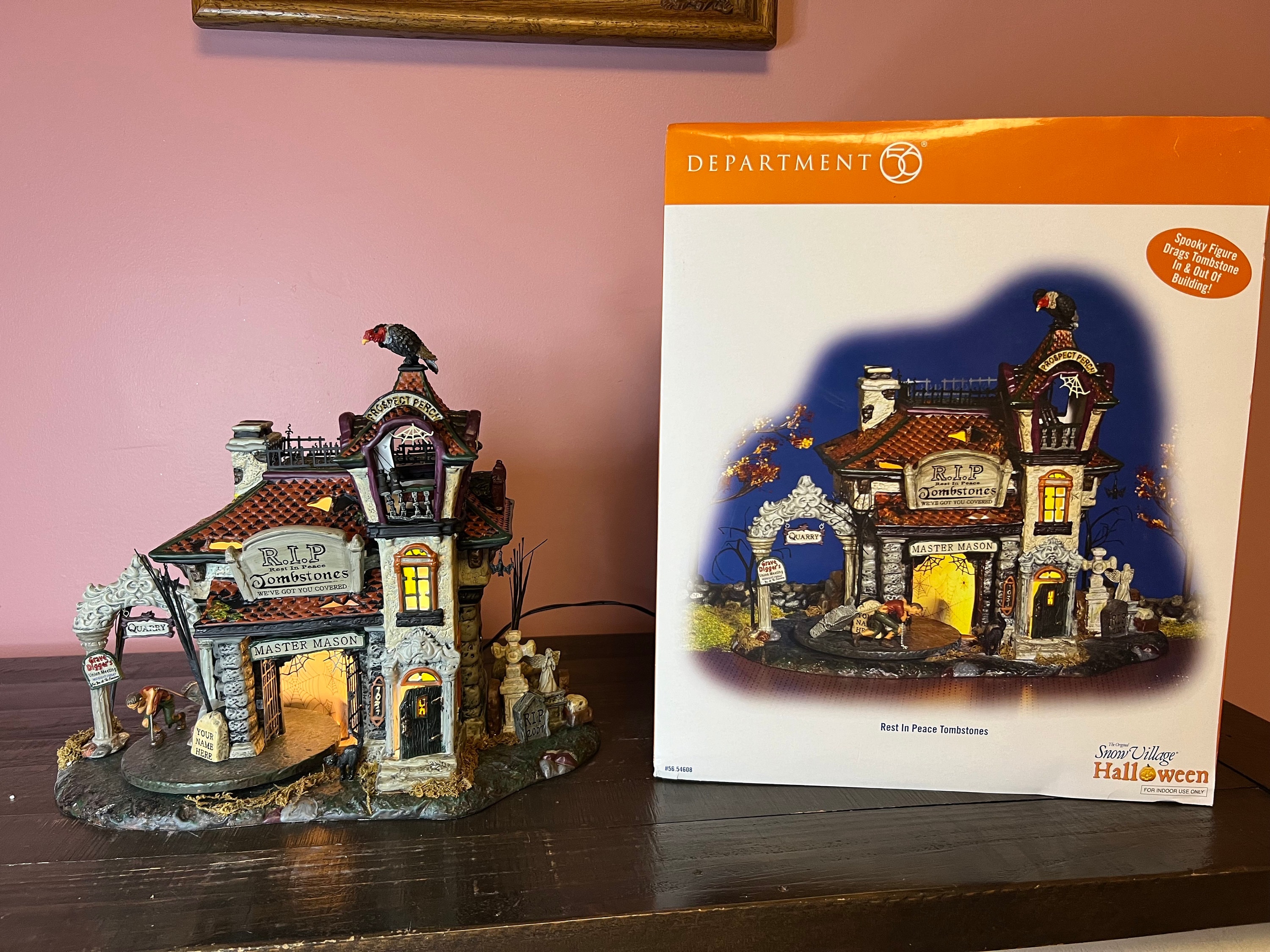 Dept 56: Rest in Peace Tombstones - Snow Village Halloween Series