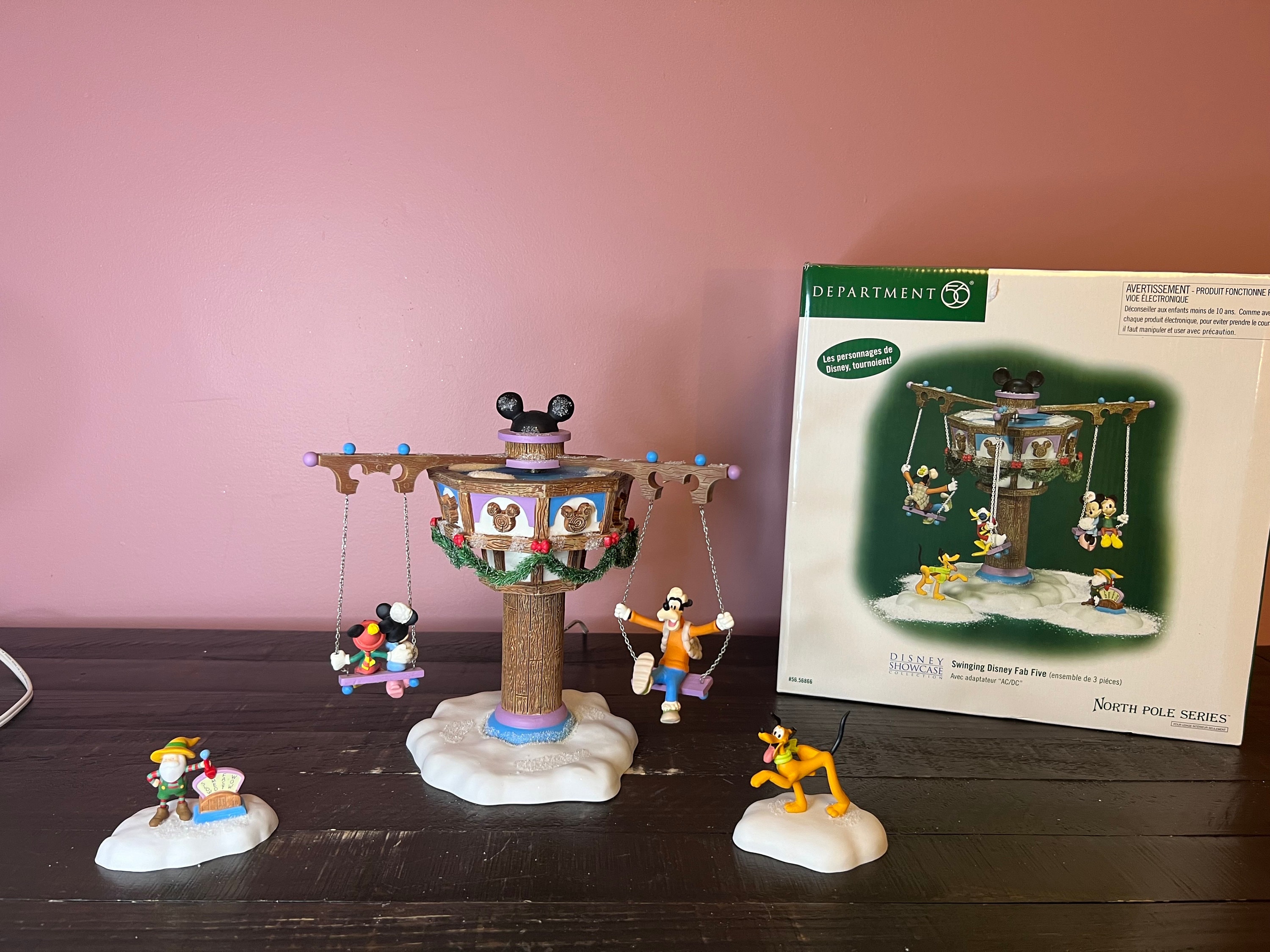 Dept 56: Swinging Disney Gab Five - Disney Showcase Collection