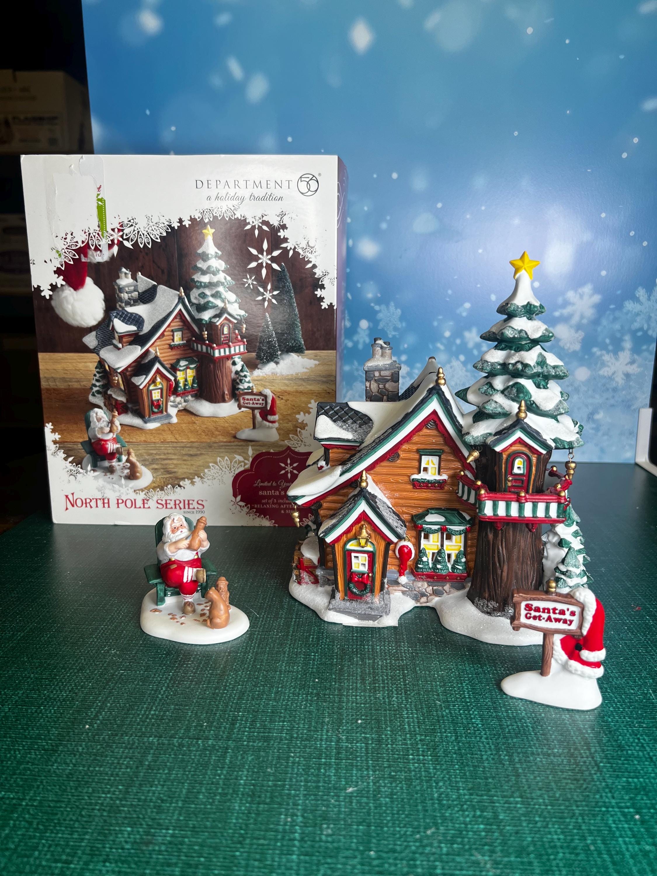 Dept 56 Santa Village - Etsy