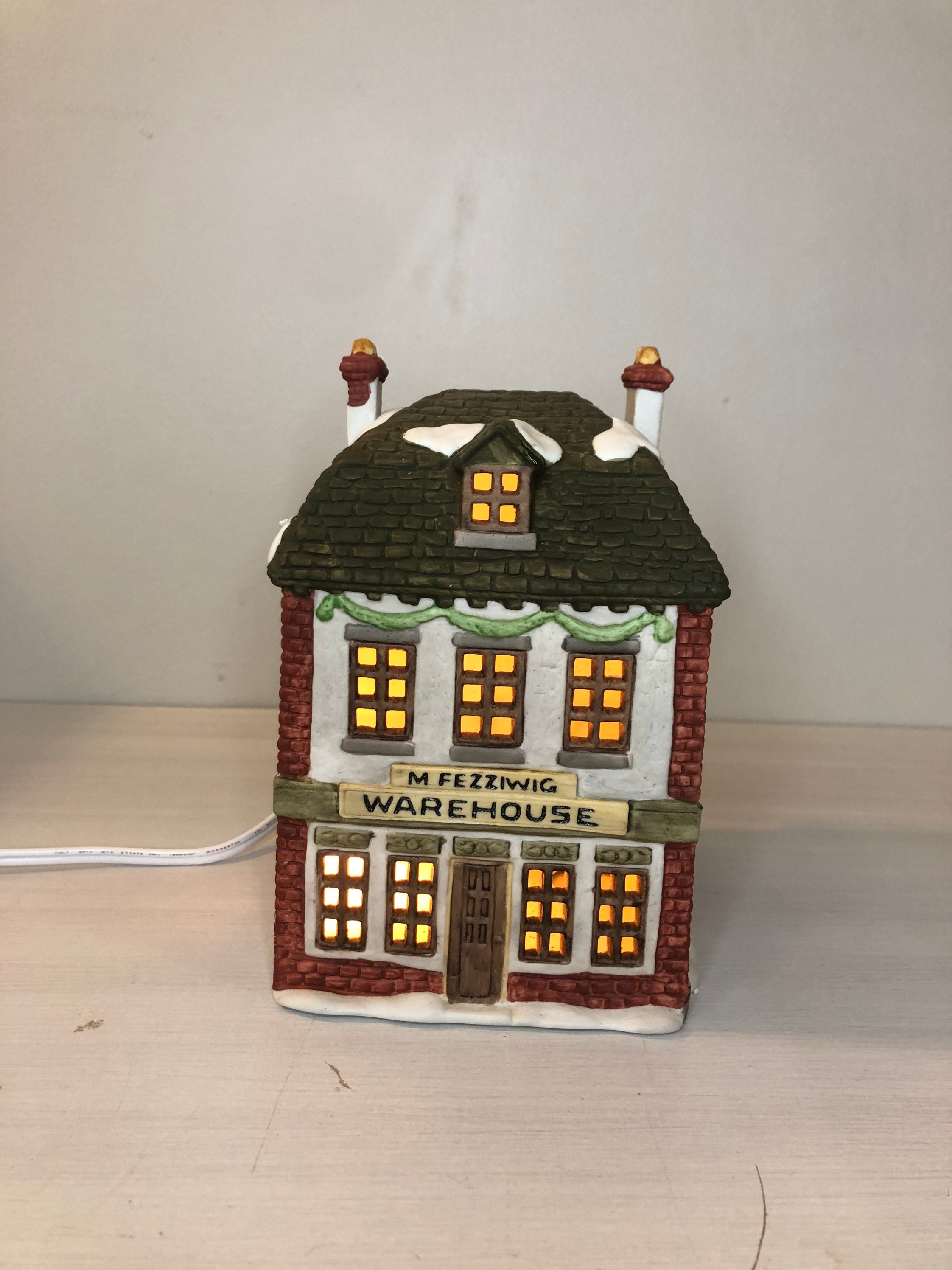 Dept 56: Fezziwig's Warehouse- Dickens' Village Series; Department