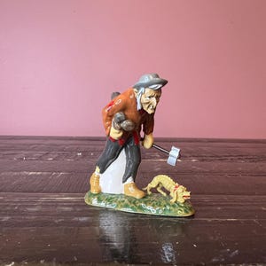 Dept 56: The Old Hermit In The Woods; Halloween Snow Village Series- Department 56 - RETIRED; Vintage Halloween Fall Village Decorations