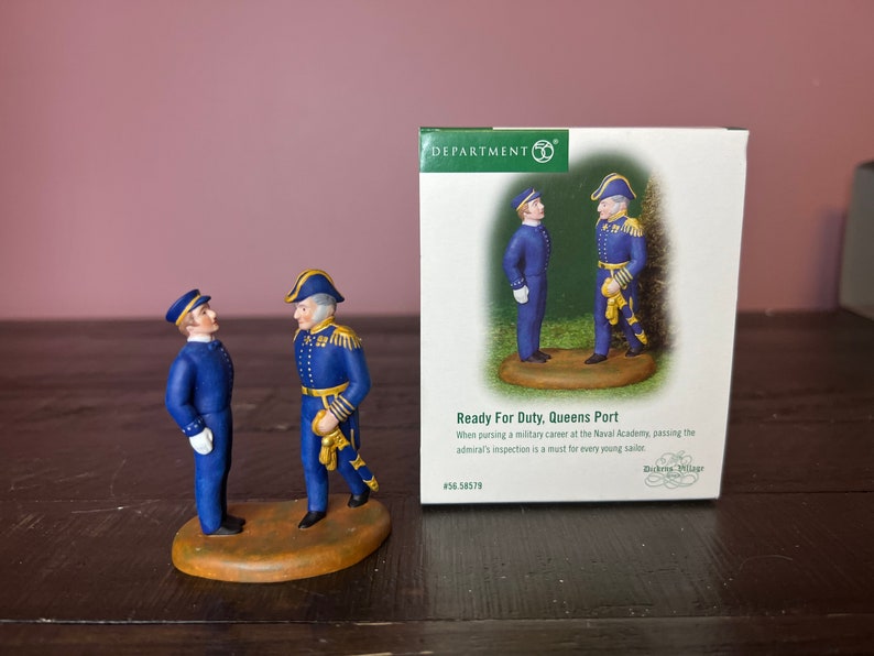 Dept 56: Ready For Duty, Queens Port