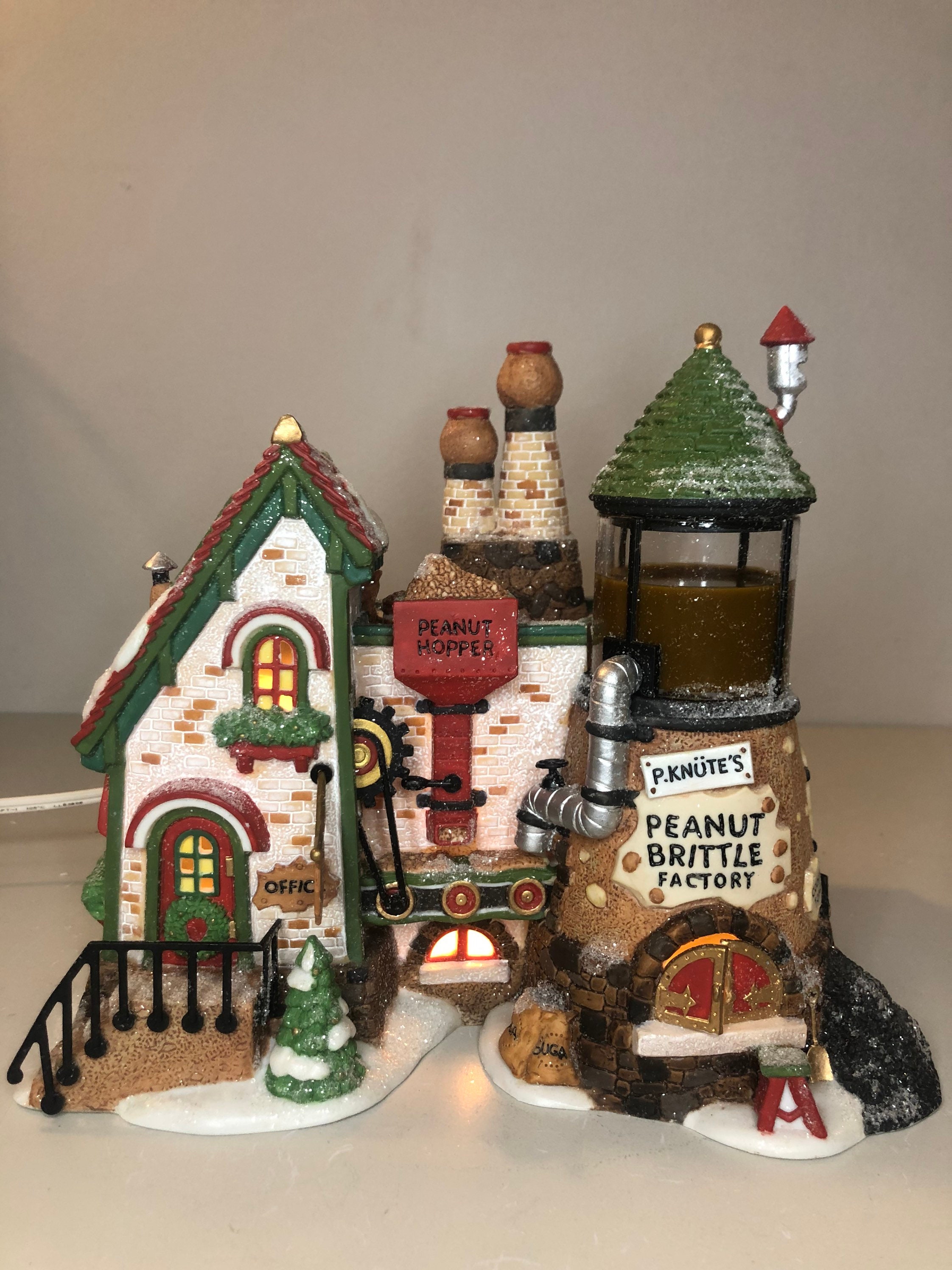 Dept 56 the Peanut Brittle Factory North Pole Series Etsy