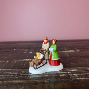 Dept 56- To The Manor Born, Dickens&#39; Village Series: Department 56 RETIRED, Vintage Christmas Village Accessory, Holiday Scene Decor