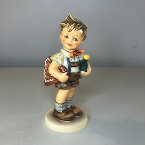 1980 Sonderausgabe Vintage Goebel Hummel Figur; Valentine Joy #399 TMK-6 - Made in Germany - Porzellan handbemalte Figur