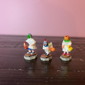 Lemax: The Kids On Skateboards - Spooky Town Signature Collection; LEMAX RETIRED- Village Accessory, Halloween Village Accessory Scene Decor