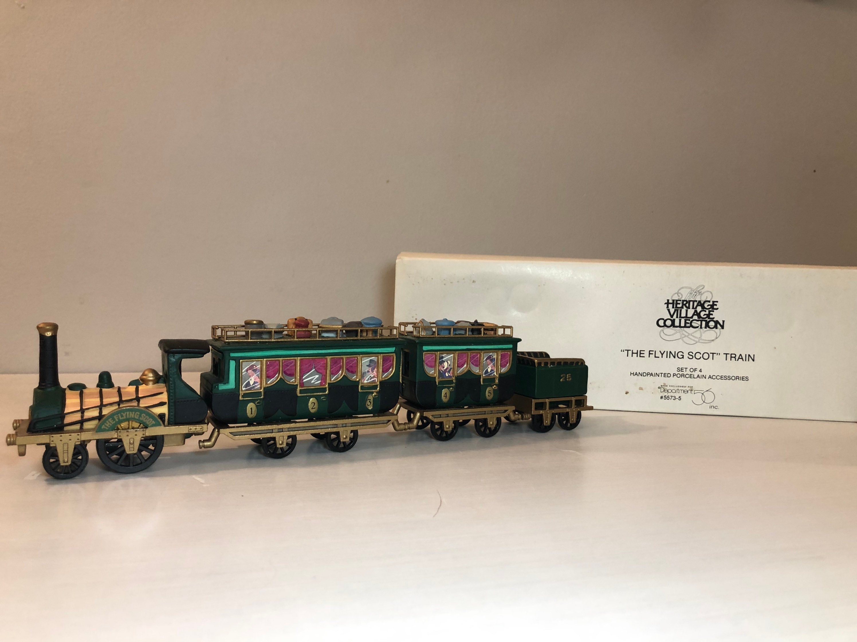 Department 56 top train set