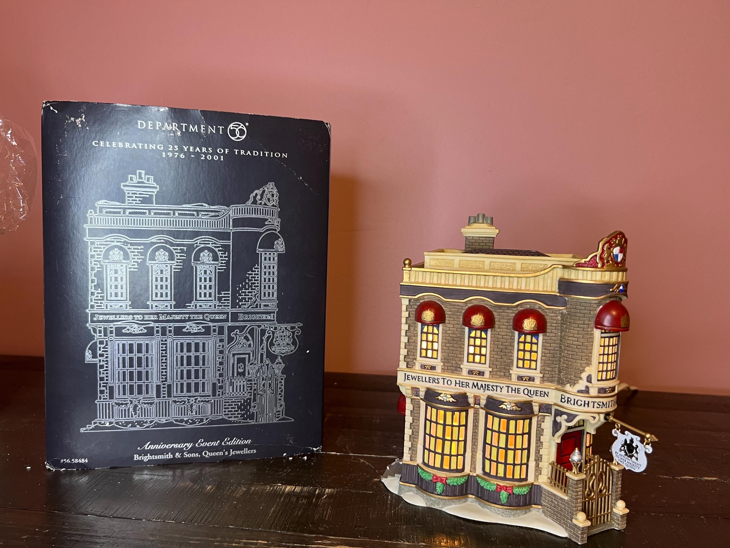 Dept 56: Brightsmith & Sons, Queen's Jewellers- Dickens