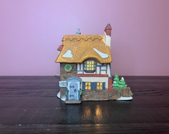 Dept 56: Betsy Trotwood's Cottage - Dickens' Village Series; Department 56 - RETIRED; Vintage Christmas Village Scene, Lighted House