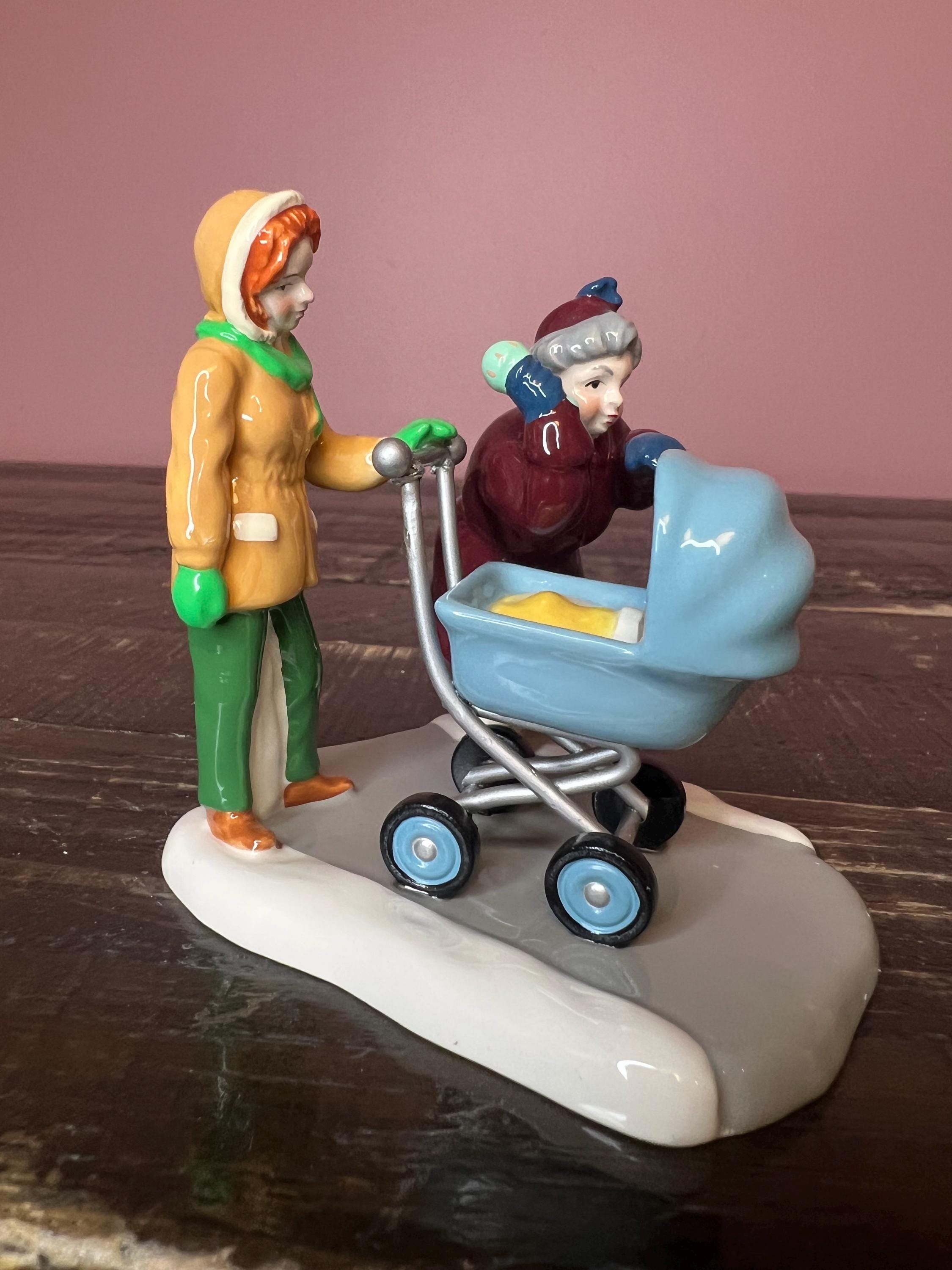 DEPARTMENT 56 BABIES 置物 Dept 56: What an Adorable Baby!- Snow Village Series