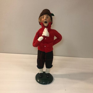 1996 Vintage Byers Choice Caroler - Limited Edition; Victorian Boy