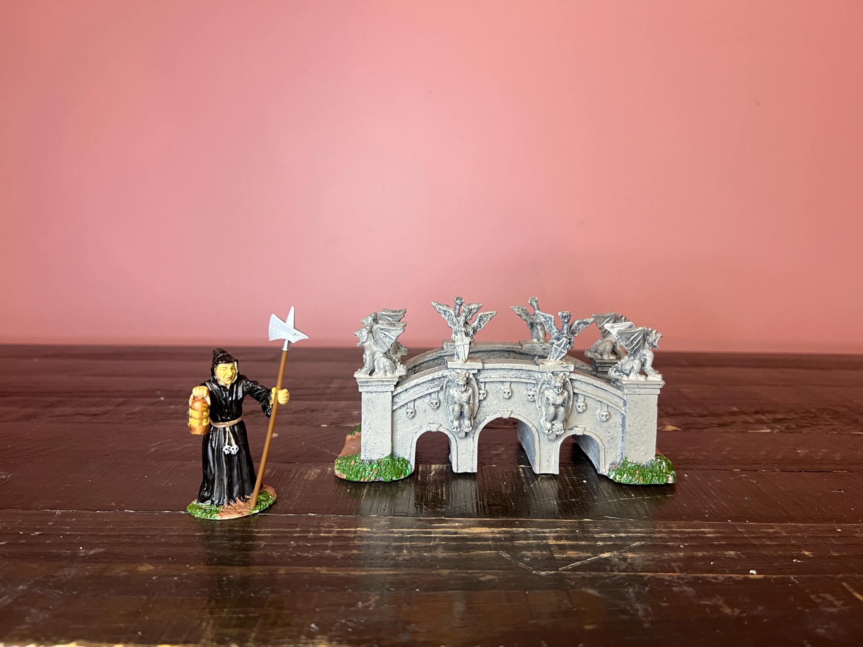 Lemax: Terror Bridge, Set of 2 - Spooky Town Collection; LEMAX