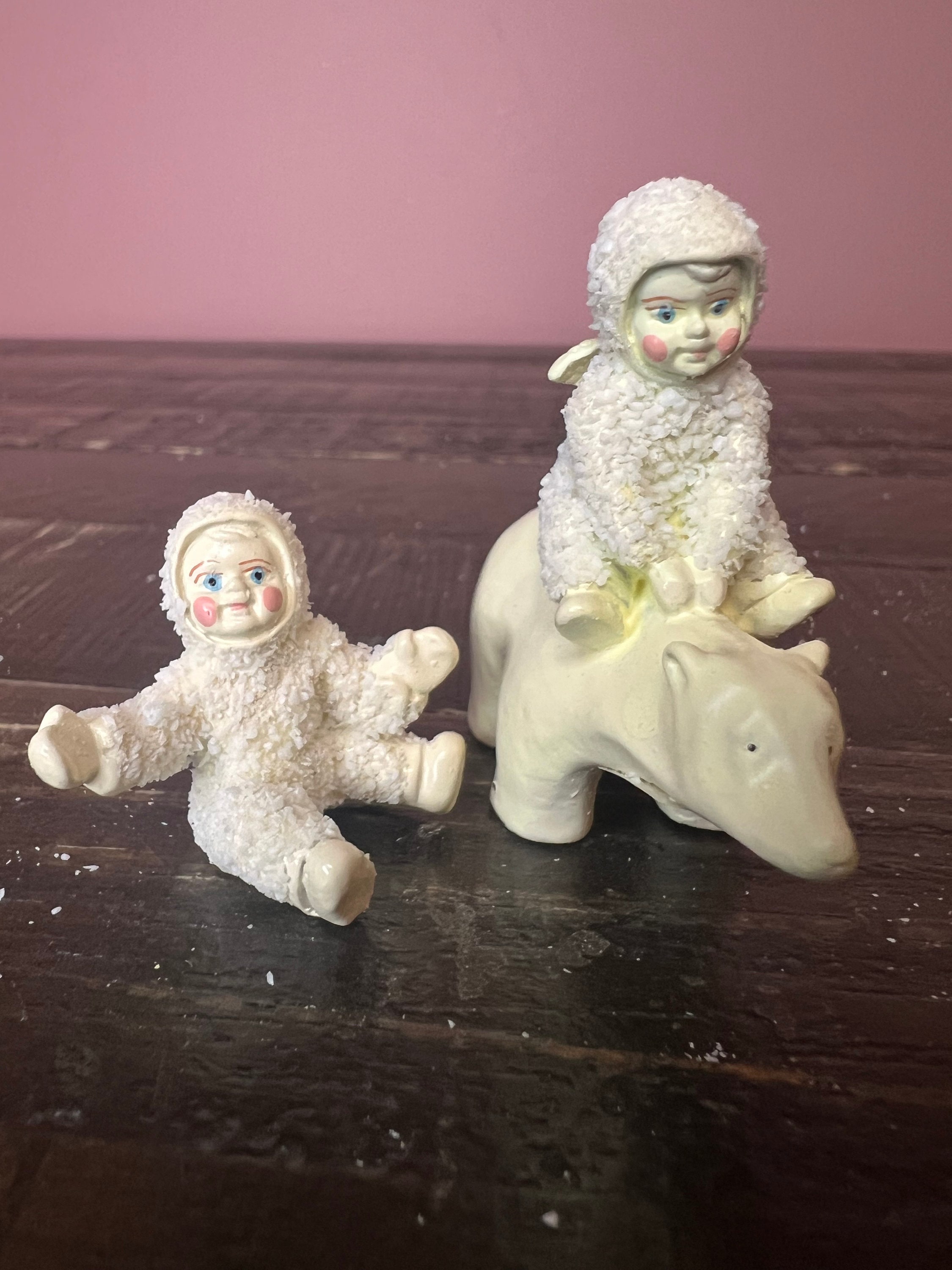 Dept 56- Polar Express; Snowbabies Miniatures Collection