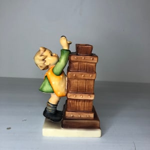 1970s Vintage Goebel Hummel Figurine; Little Thrifty Bank - TMK- 5