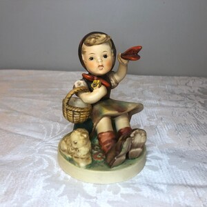 1960s Vintage Goebel Hummel Figurine; Farewell # 65- TMK- 3