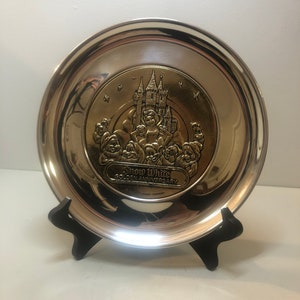 1987 Disney; Snow White Golden Anniversary Commemorative Plate