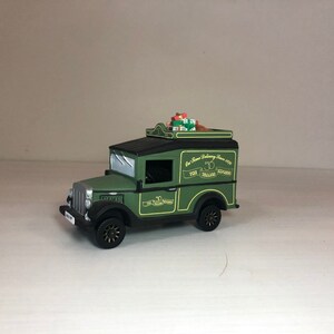 Dept 56- Village Express Van- Dickens' Village: Department 56 RETIRED, Vintage Christmas Village Accessory, Holiday Scene Decor