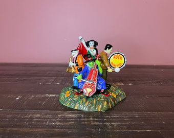 Dept 56: Halloween Monsters Rock Band - Halloween Snow Village Series- Department 56 - RETIRED; Vintage Halloween Fall Village Decorations