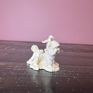 Dept 56- You Can't Find Me!; Snowbabies Miniatures Collection: Department 56 RETIRED; Vintage Christmas Figurine; Collectible Winter Scene